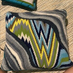 Jonathan Adler Geometric Patterned Throw Pillow